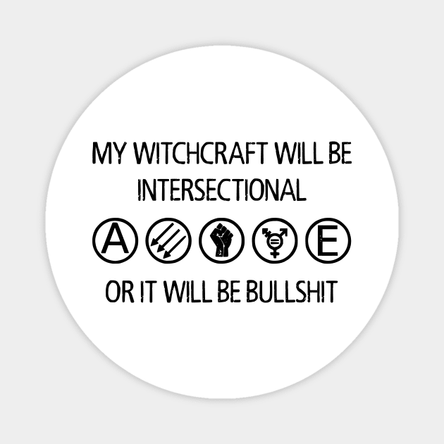 Intersectional Witchcraft Magnet by prettyinpunk